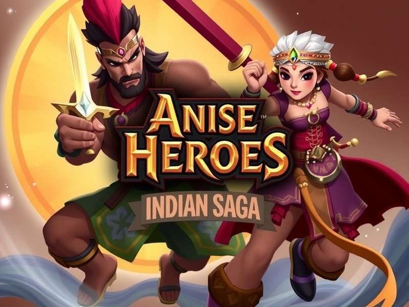 Anise Heroes Indian Saga Game Banner